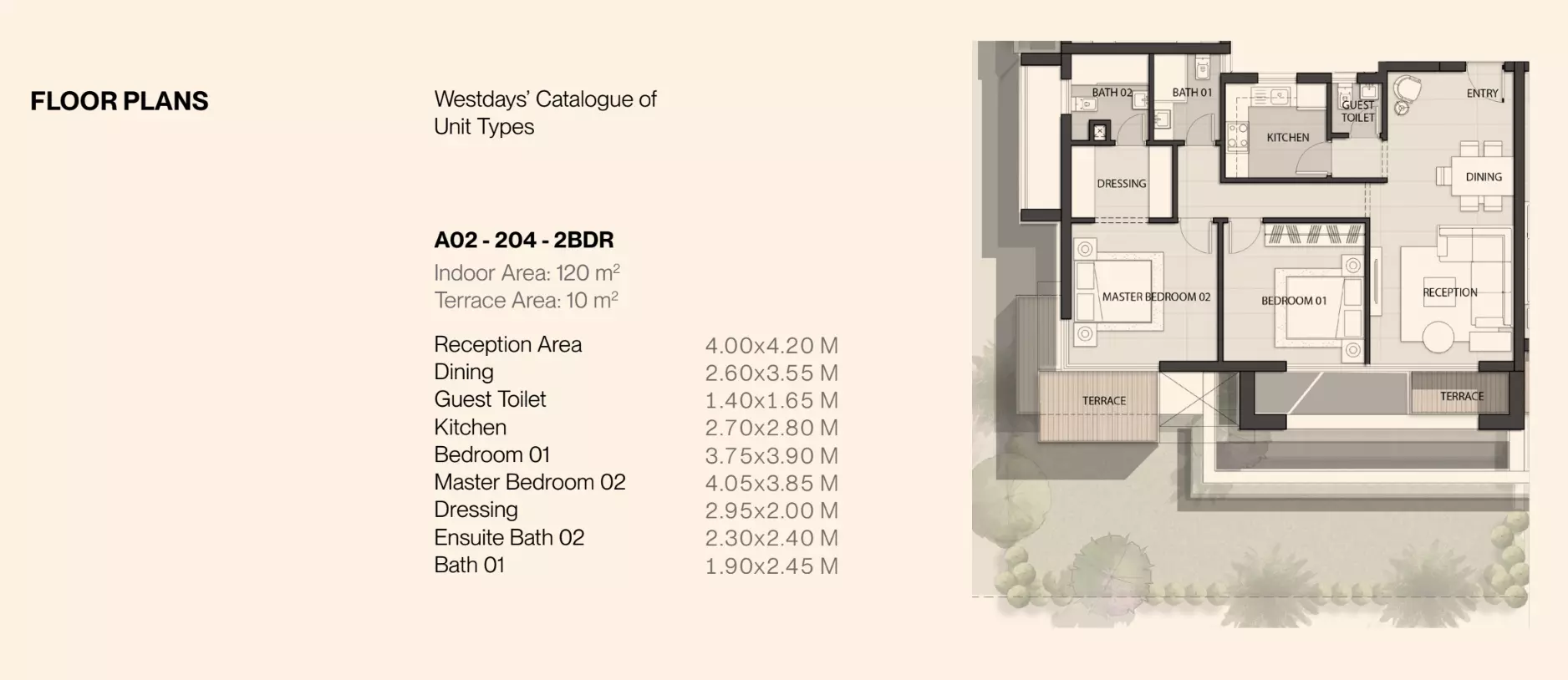 Unit floor plan image