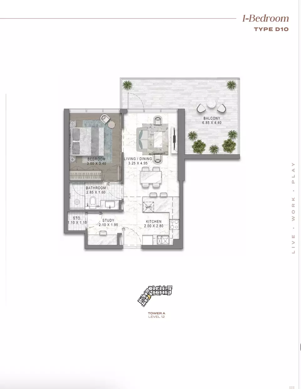 Unit floor plan image