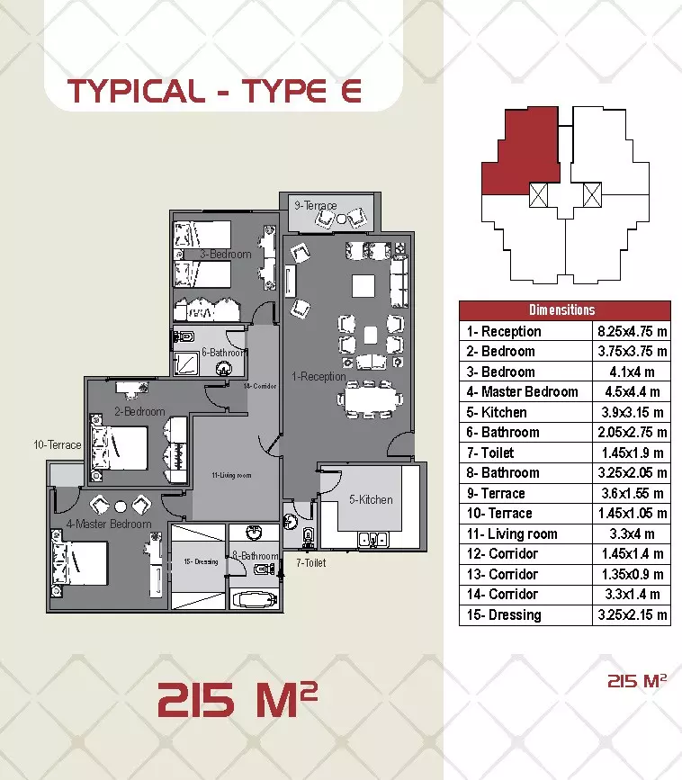 Unit floor plan image