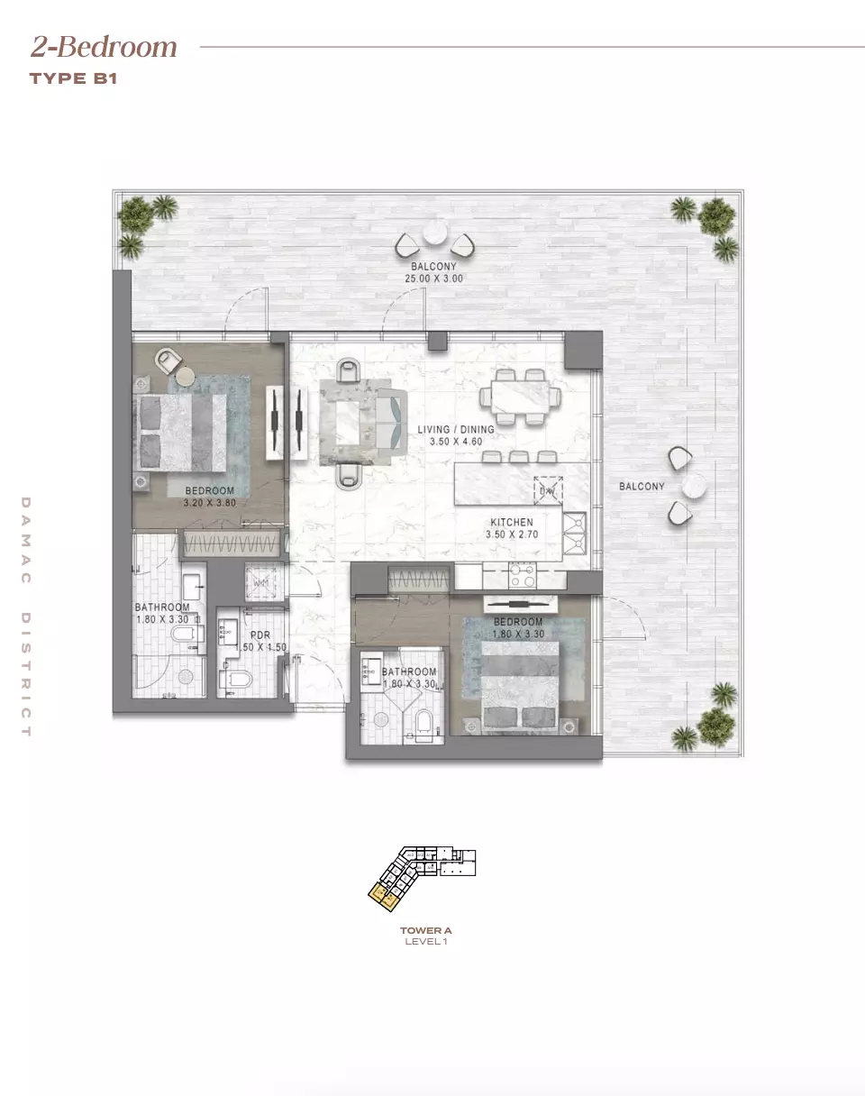 Unit floor plan image