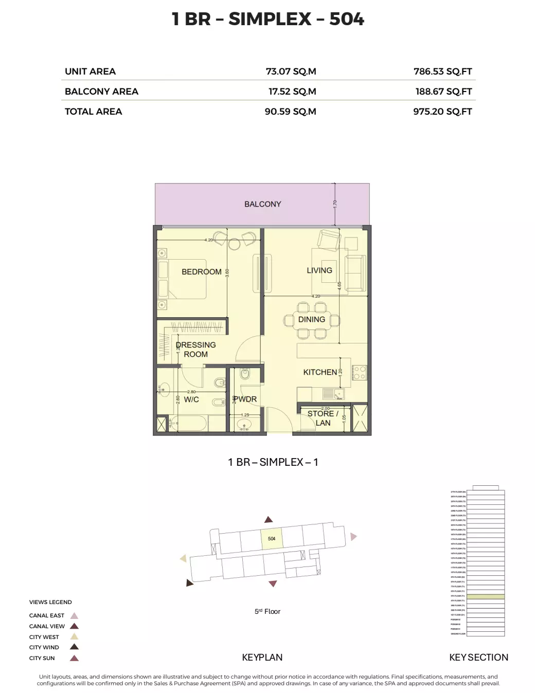 Unit floor plan image