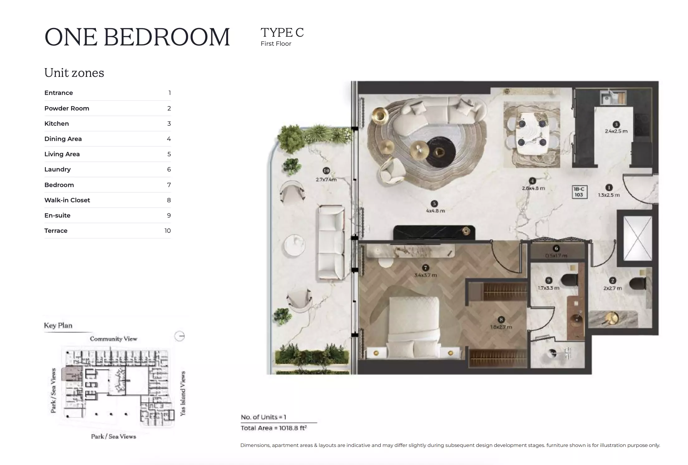 Unit floor plan image