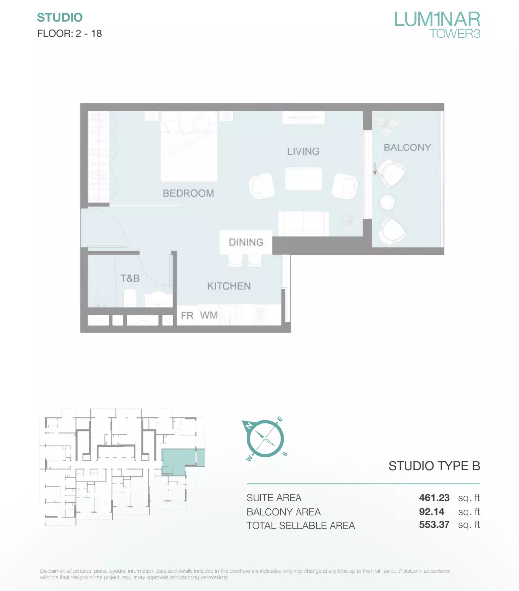 Unit floor plan image