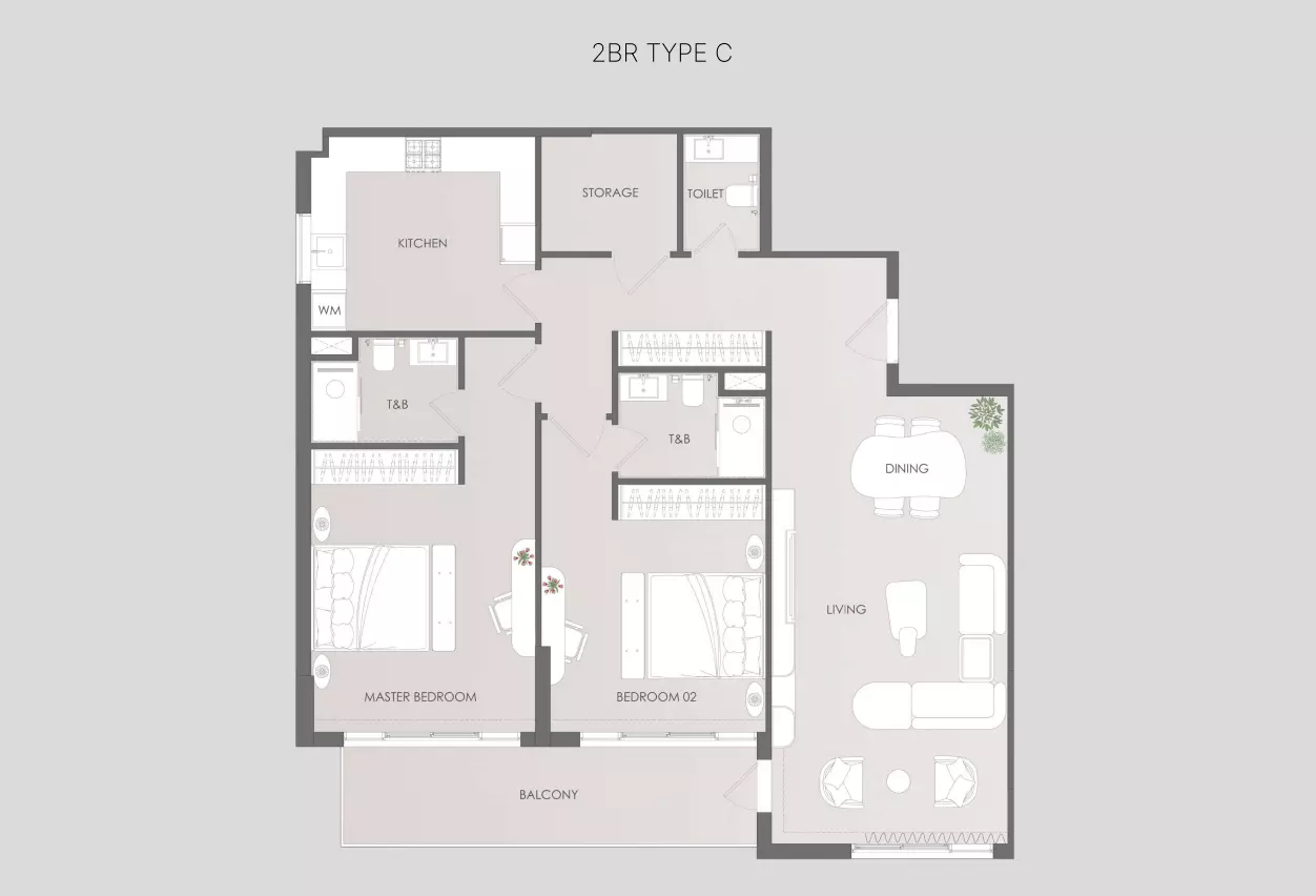 Unit floor plan image