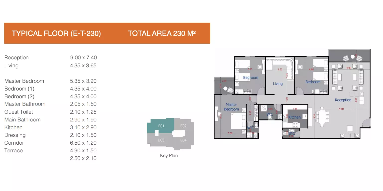 Unit floor plan image
