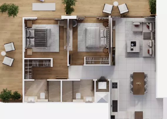 Unit floor plan image