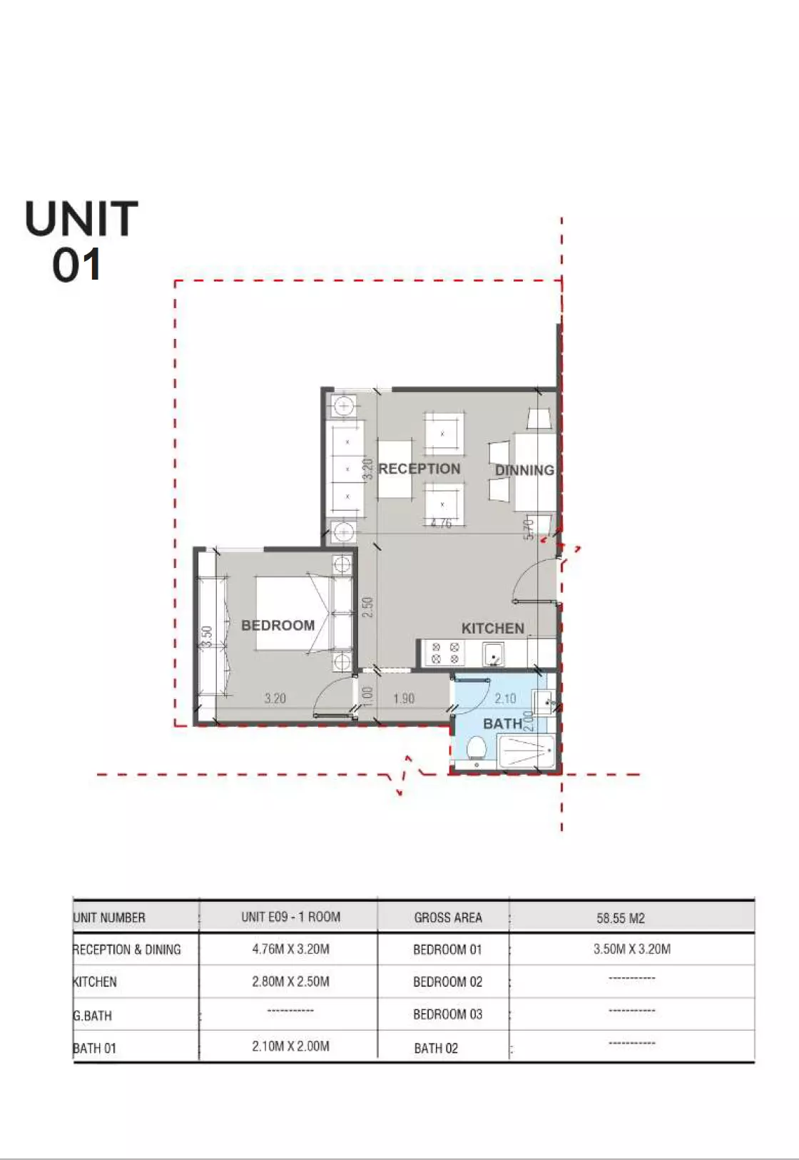 Unit floor plan image