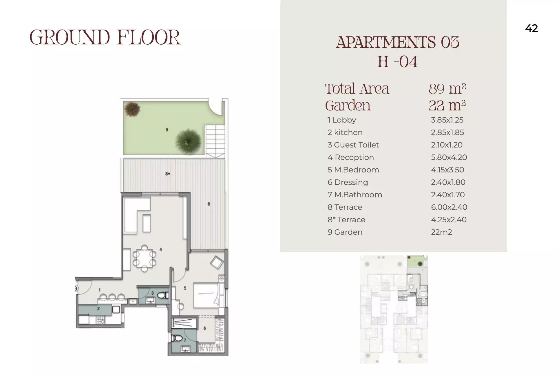 Unit floor plan image
