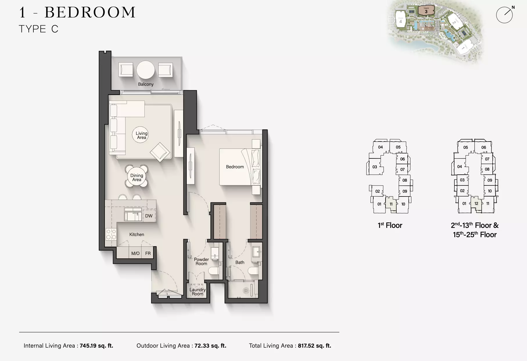 Unit floor plan image
