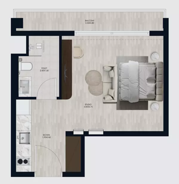 Unit floor plan image