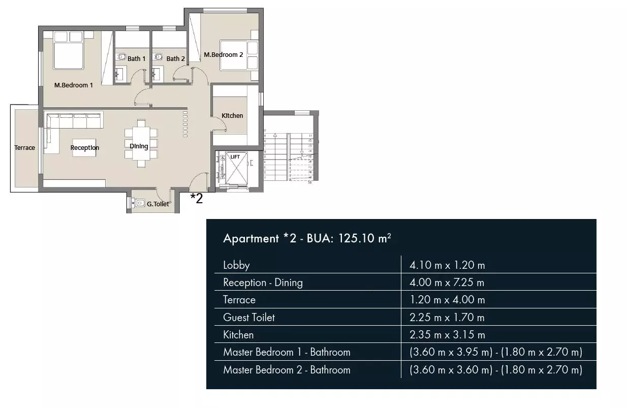 Unit floor plan image