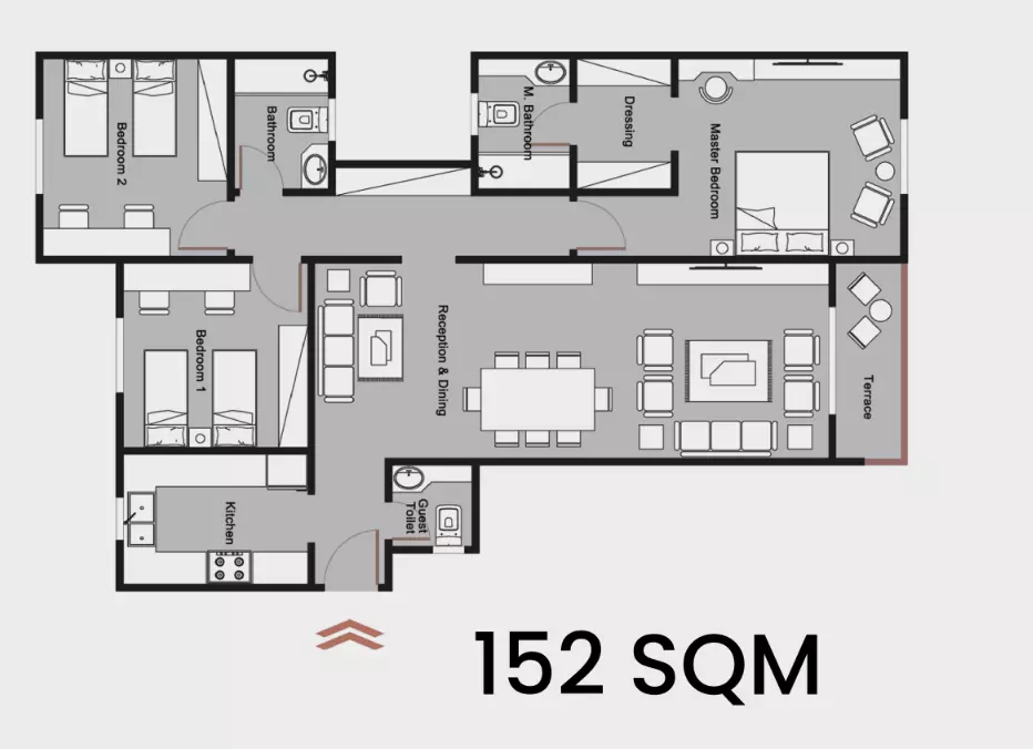 Unit floor plan image