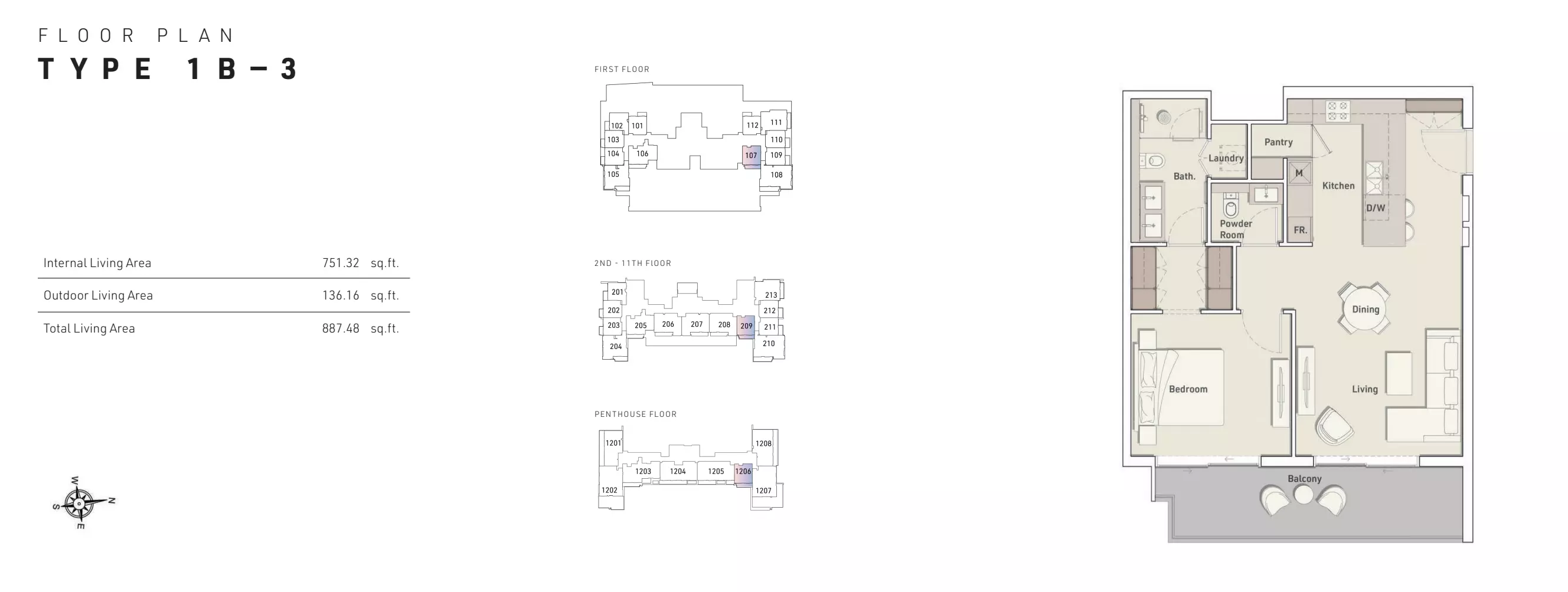 Unit floor plan image