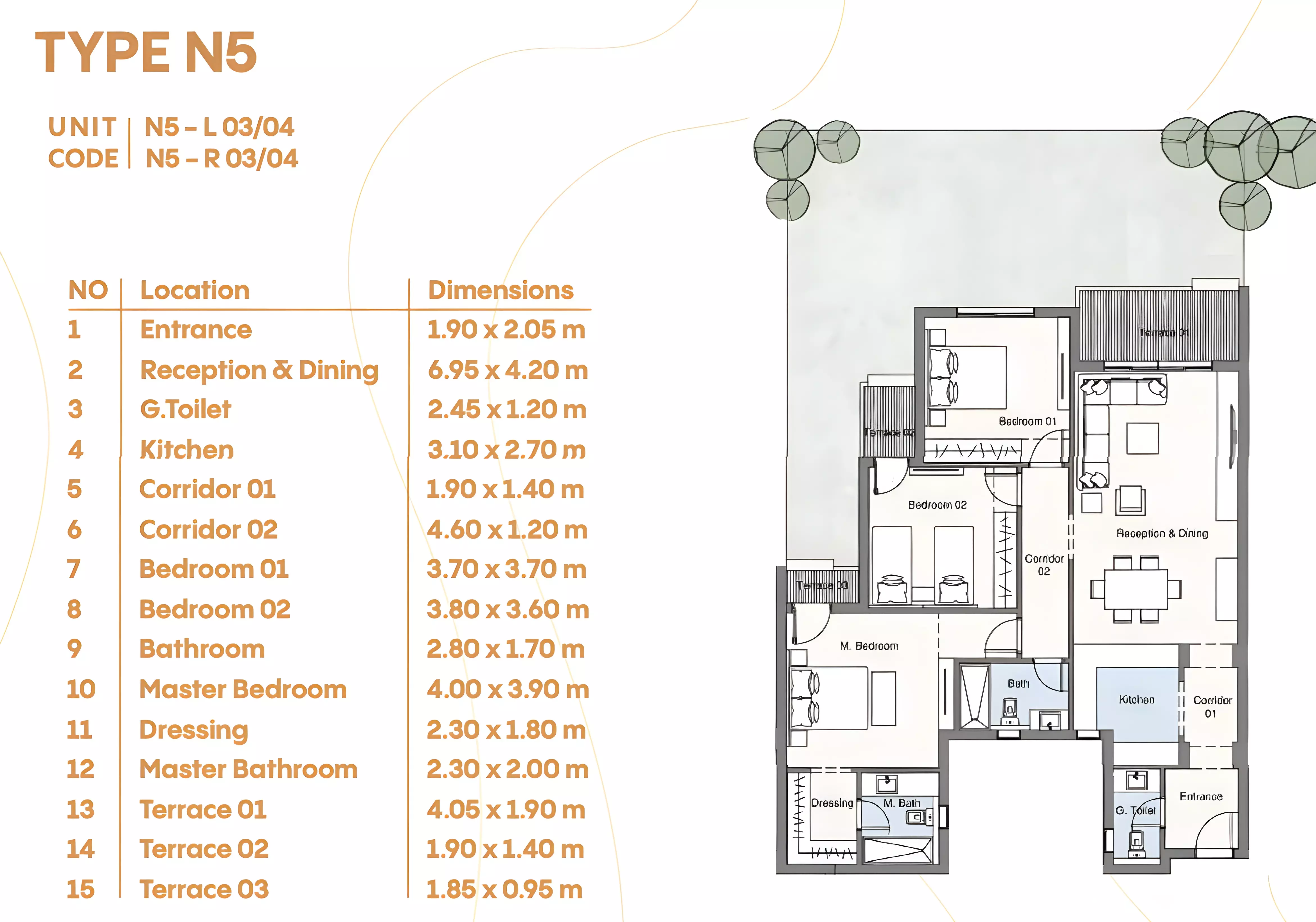 Unit floor plan image