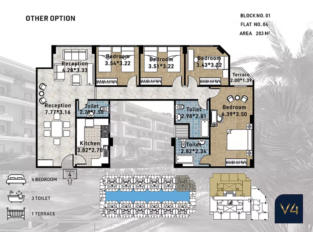 Unit floor plan image