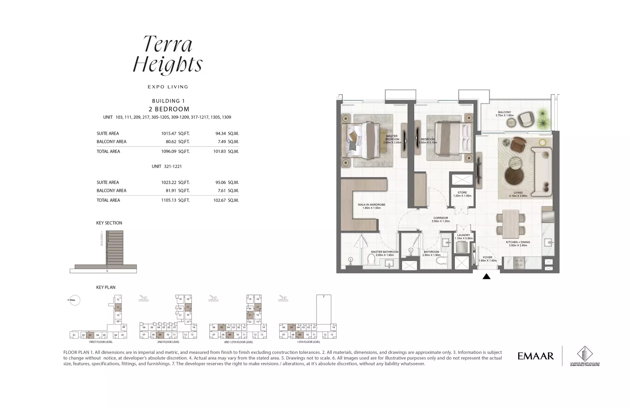 Unit floor plan image