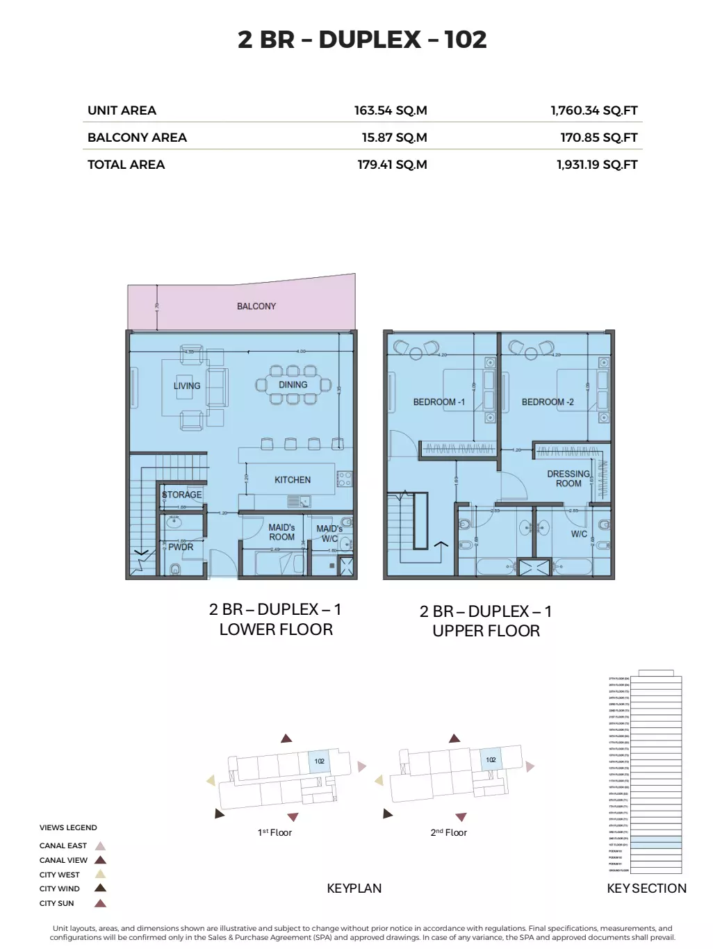 Unit floor plan image