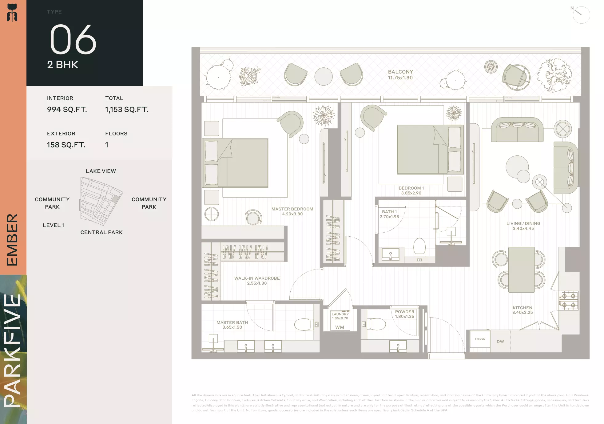 Unit floor plan image