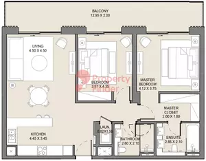 Jomana B7-Type A Level 5, 2 beds