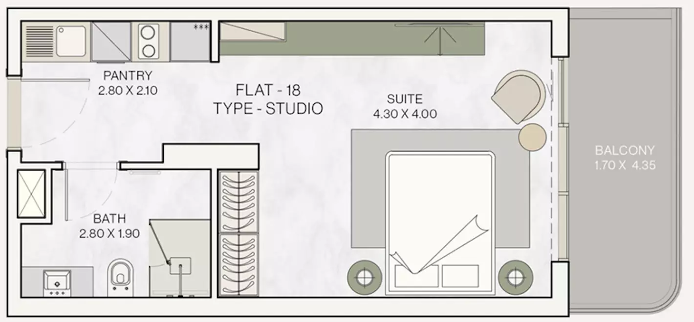 Unit floor plan image