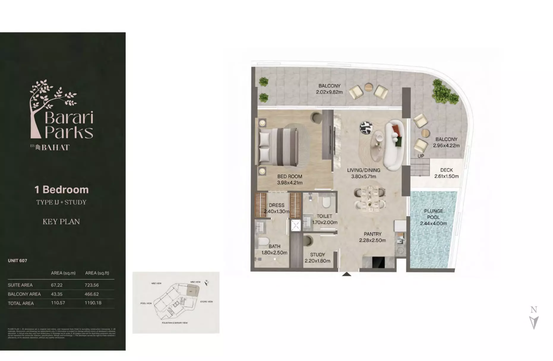Unit floor plan image