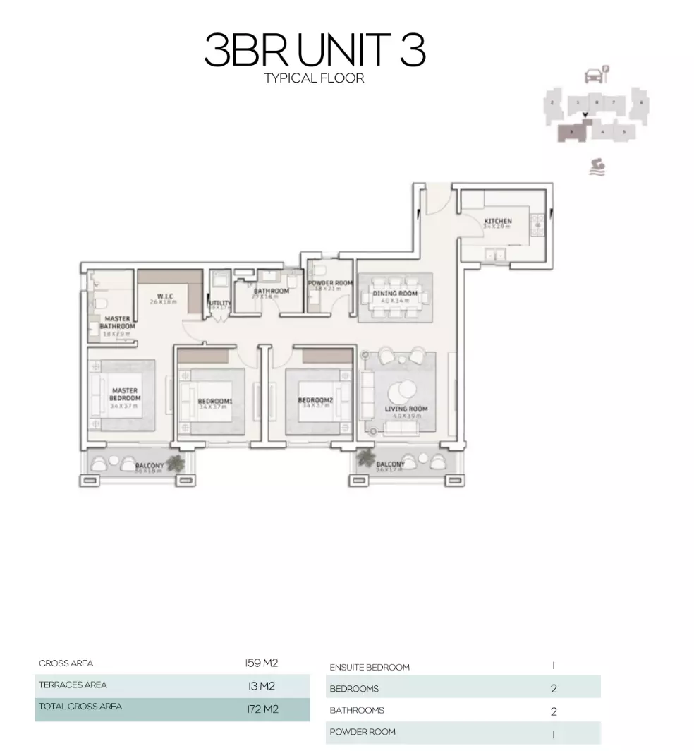 Unit floor plan image