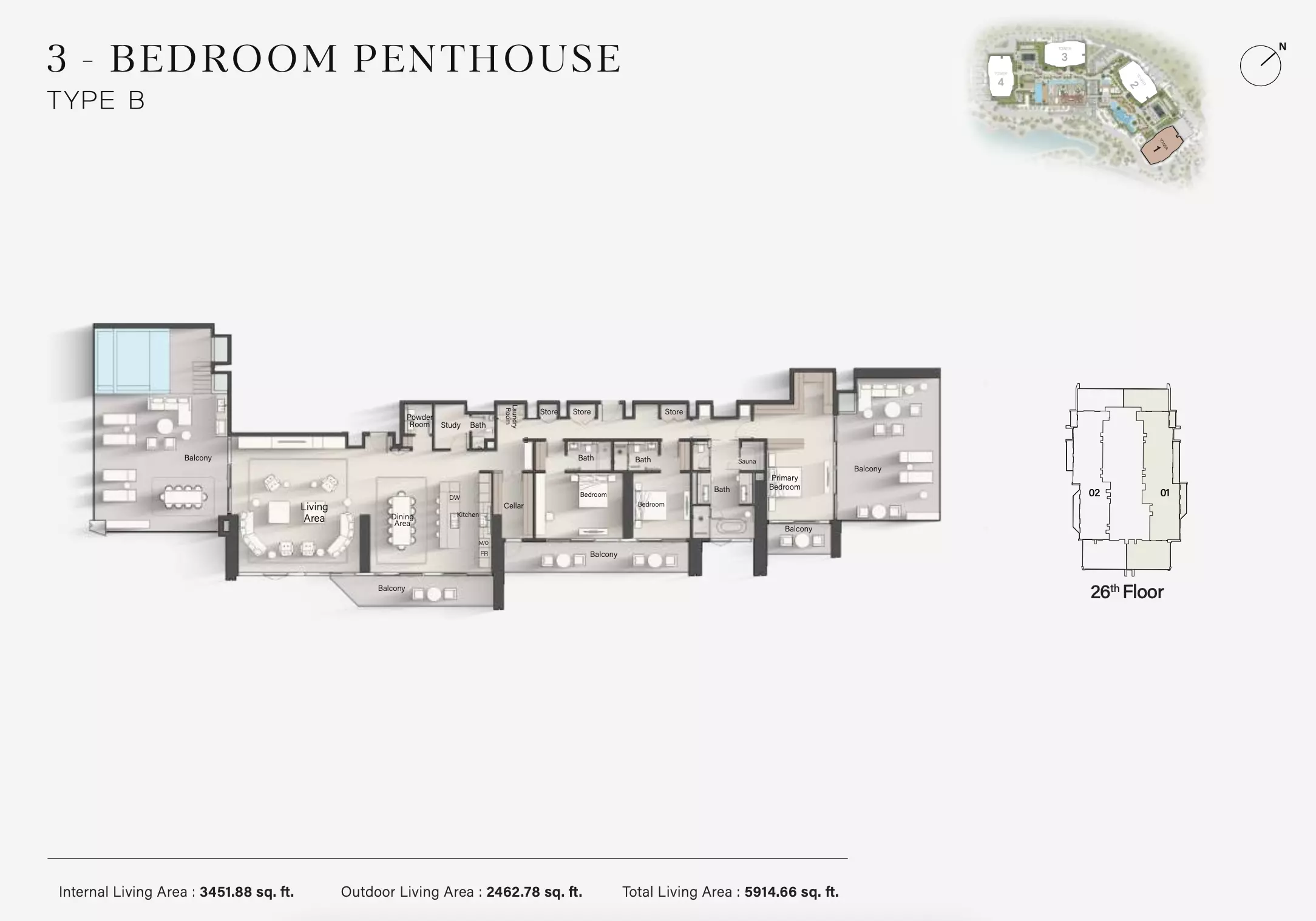 صورة مخطط ارضية الوحدة