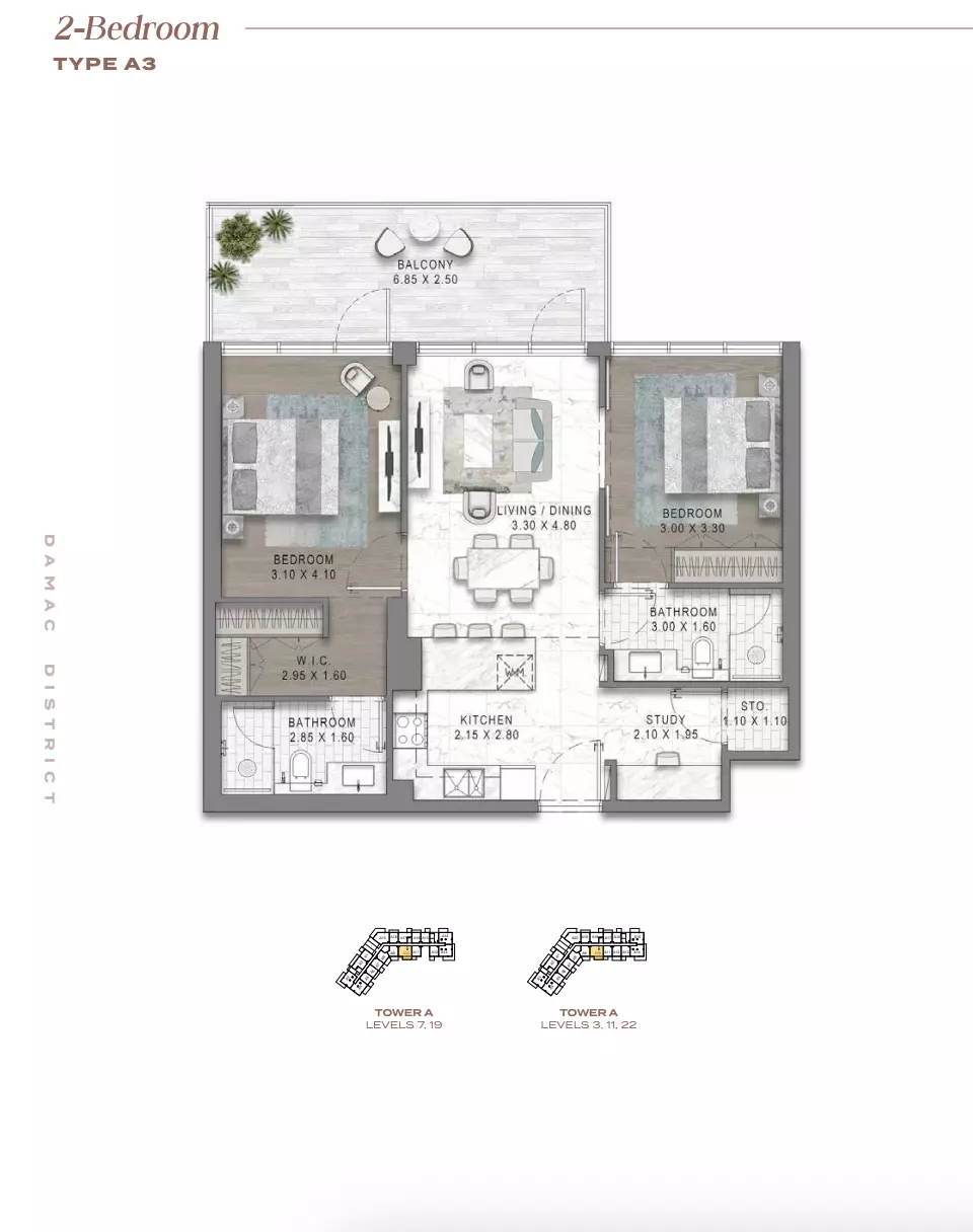 Unit floor plan image