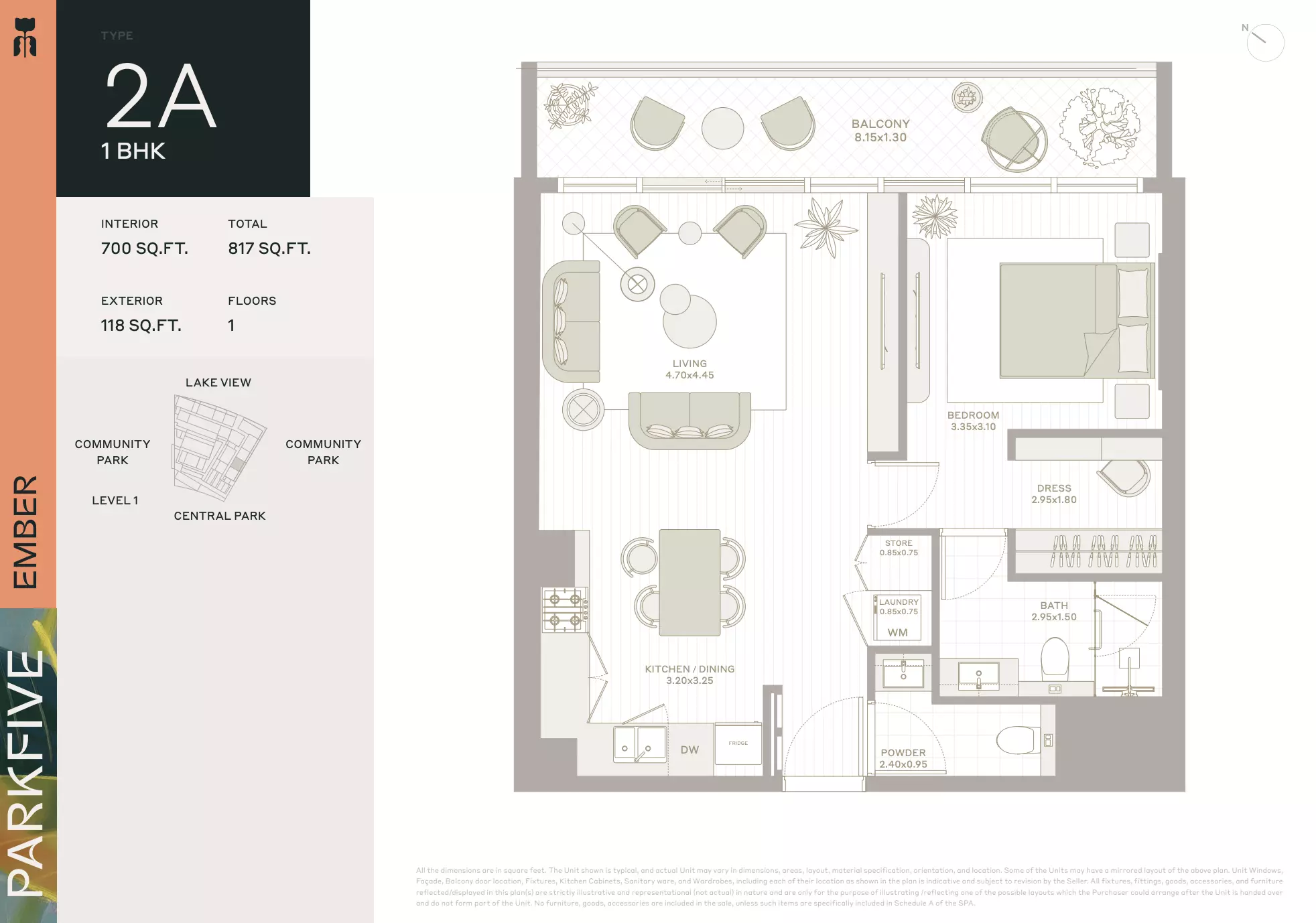Unit floor plan image