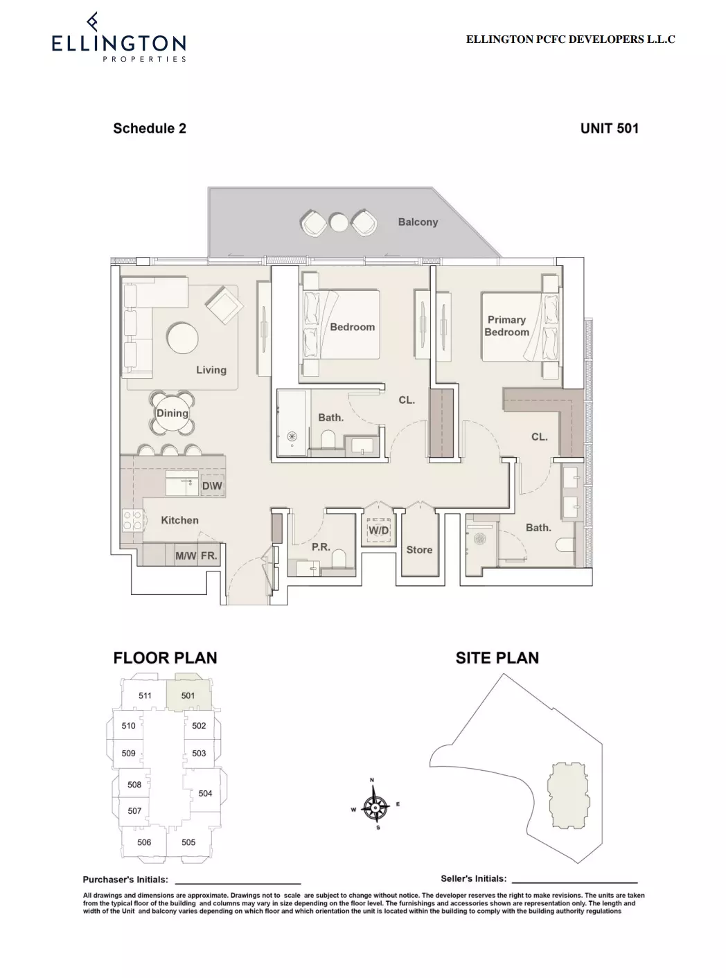 Unit floor plan image