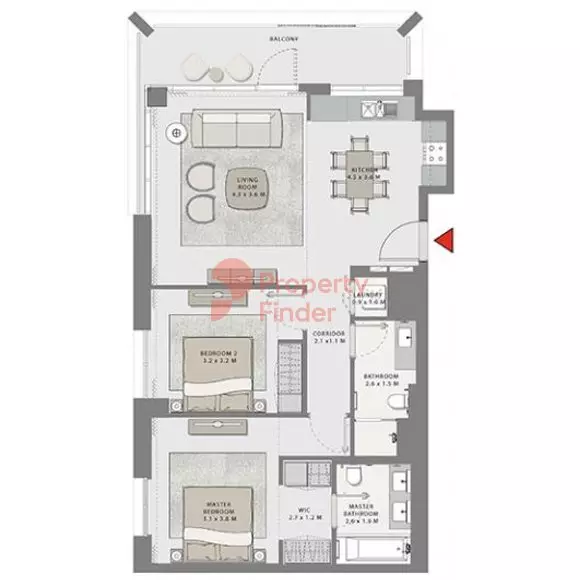 Creek Beach Grove Unit 3 Building 5, 2 beds