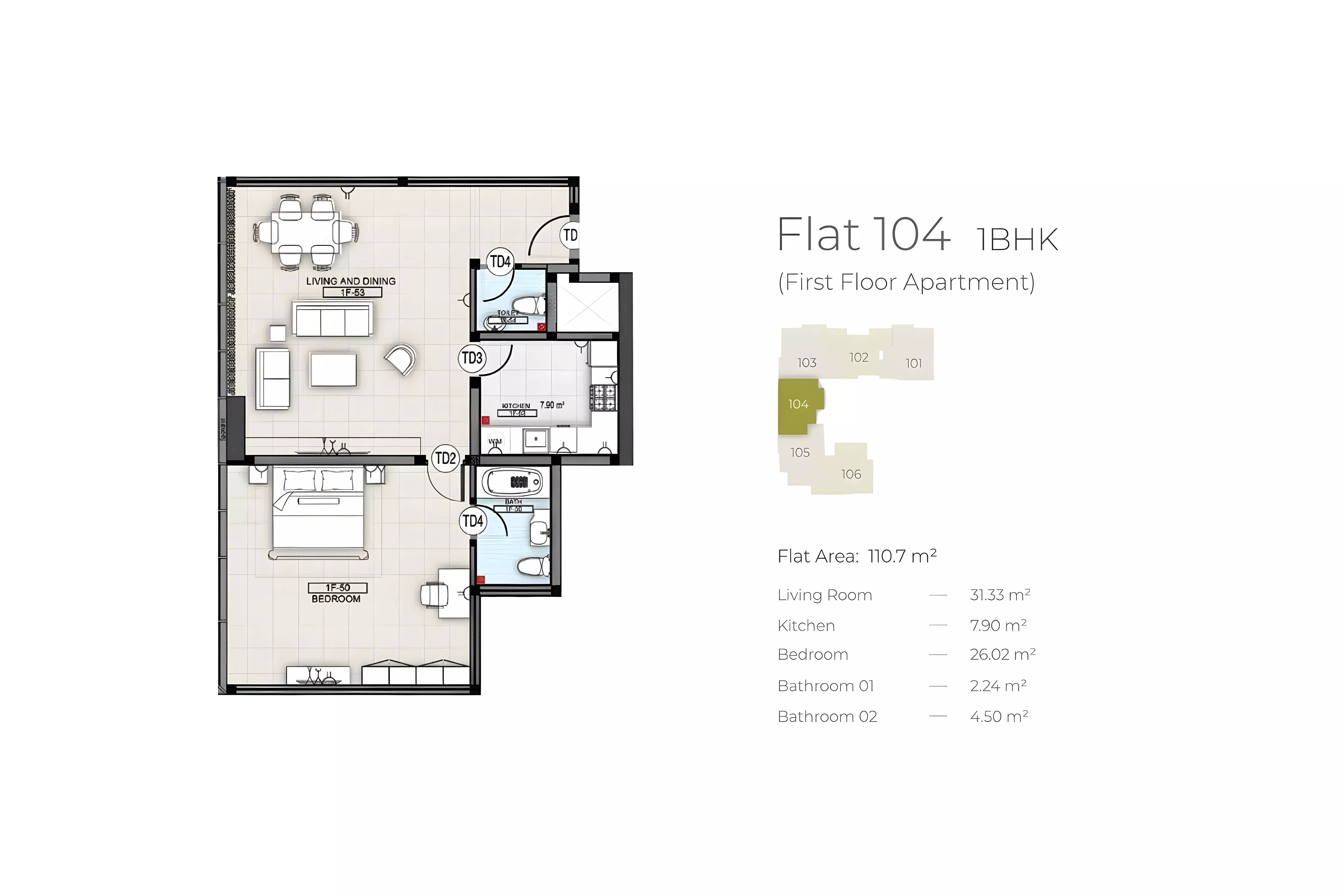Unit floor plan image