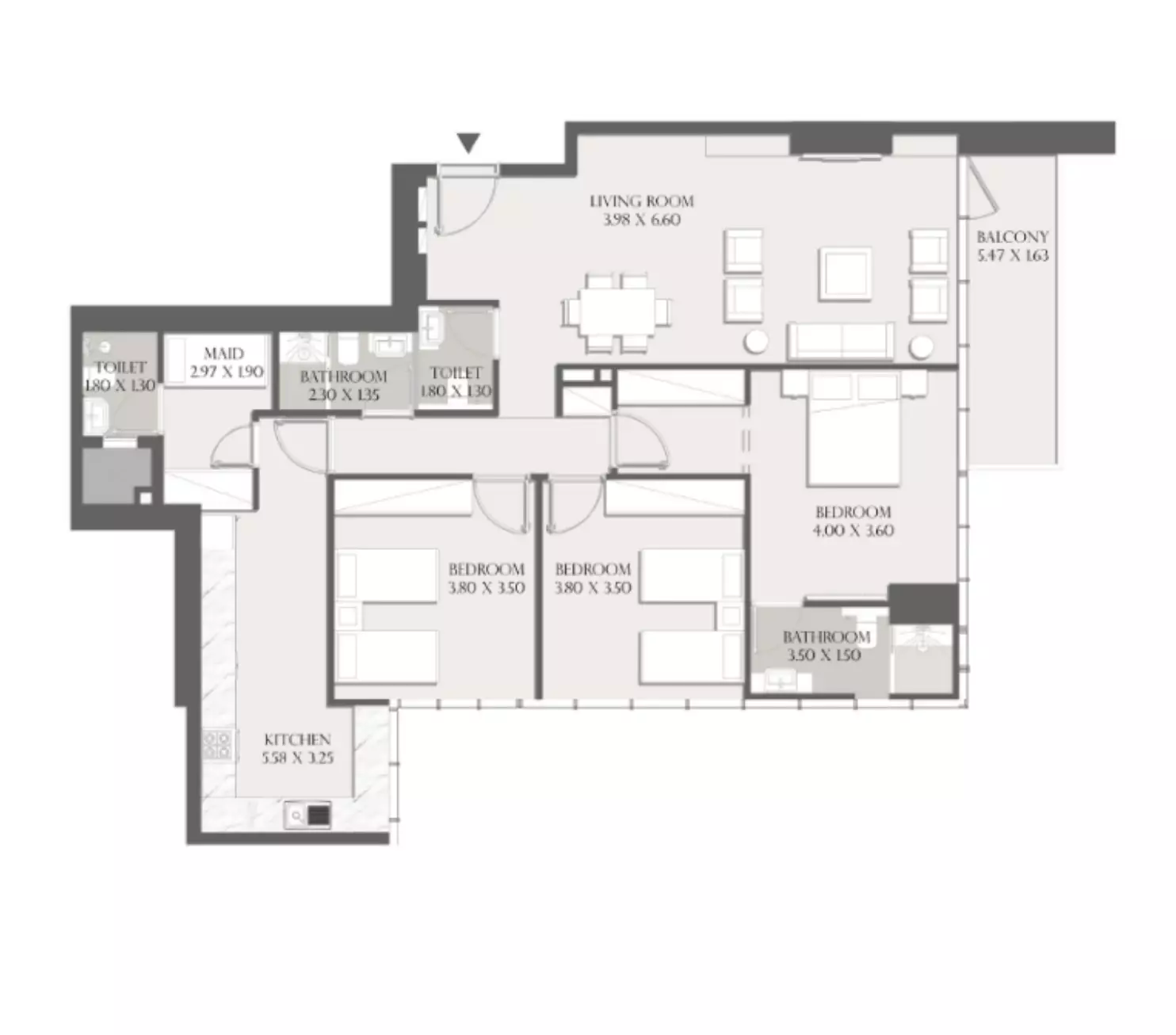 Unit floor plan image