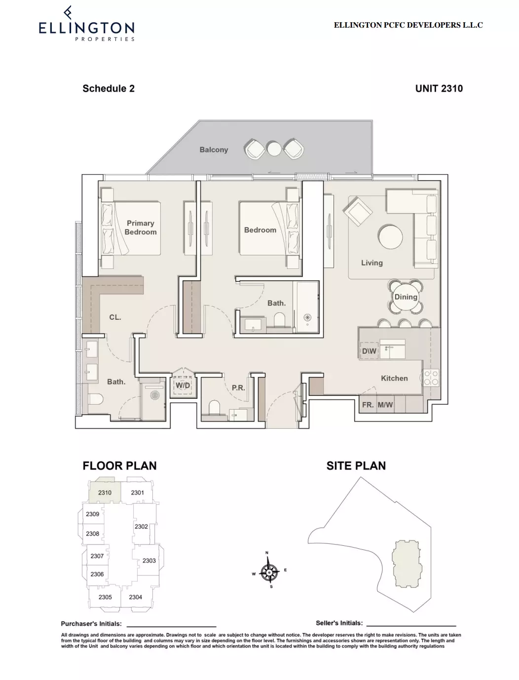 Unit floor plan image