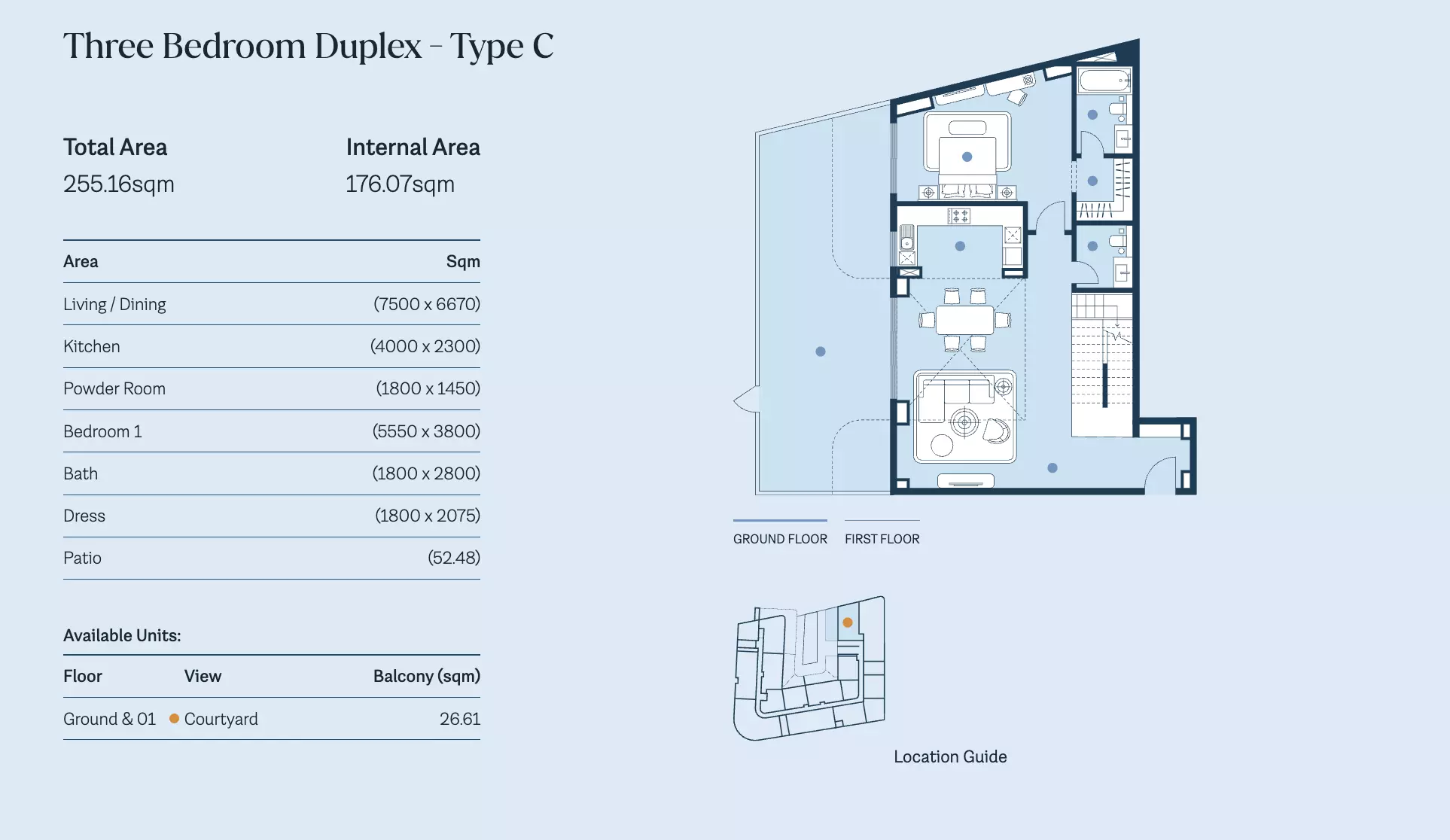 Unit floor plan image