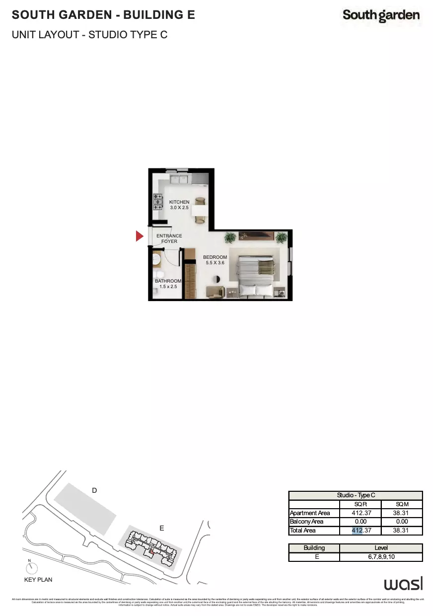 Unit floor plan image