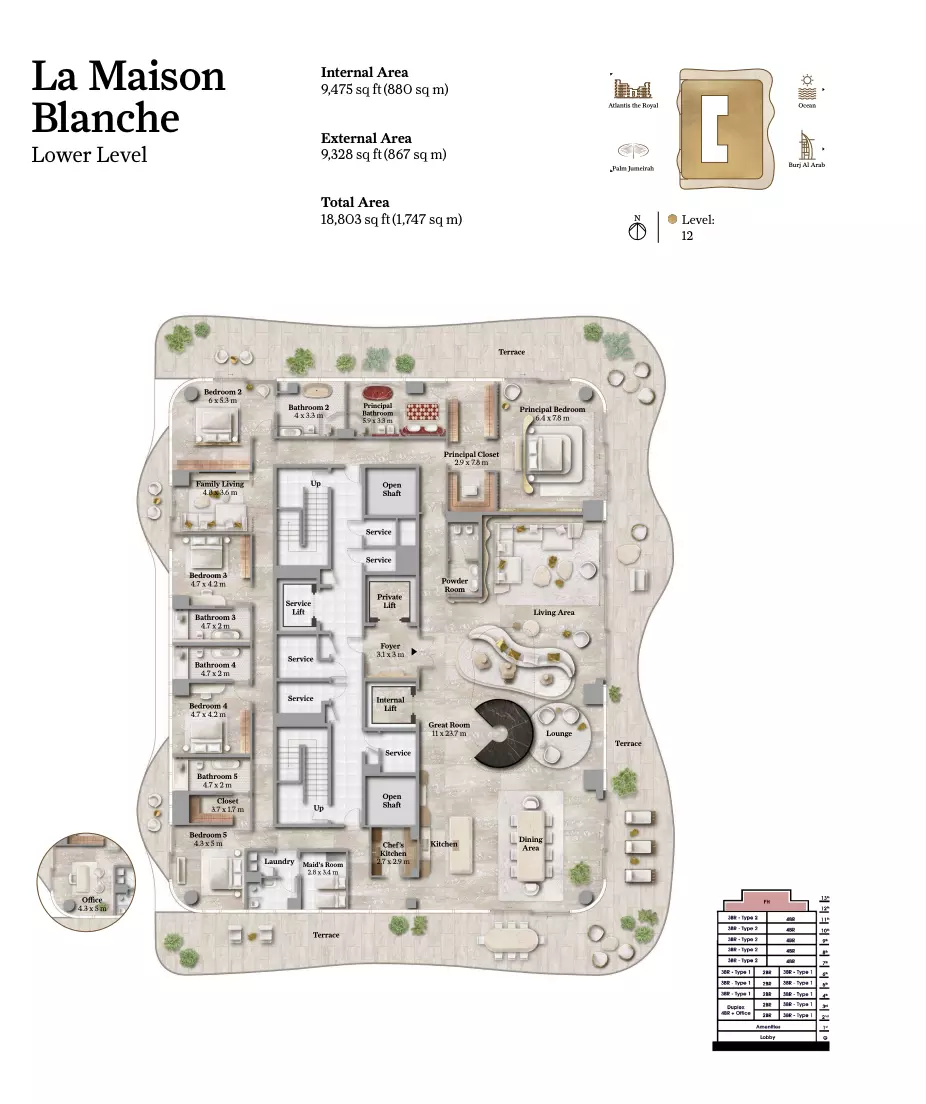 Unit floor plan image