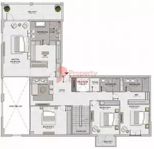Le Ciel Type 1, 5 beds