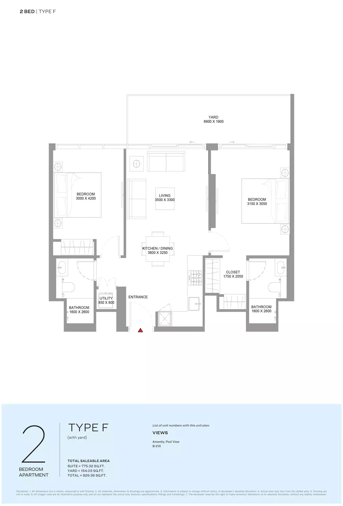 Unit floor plan image