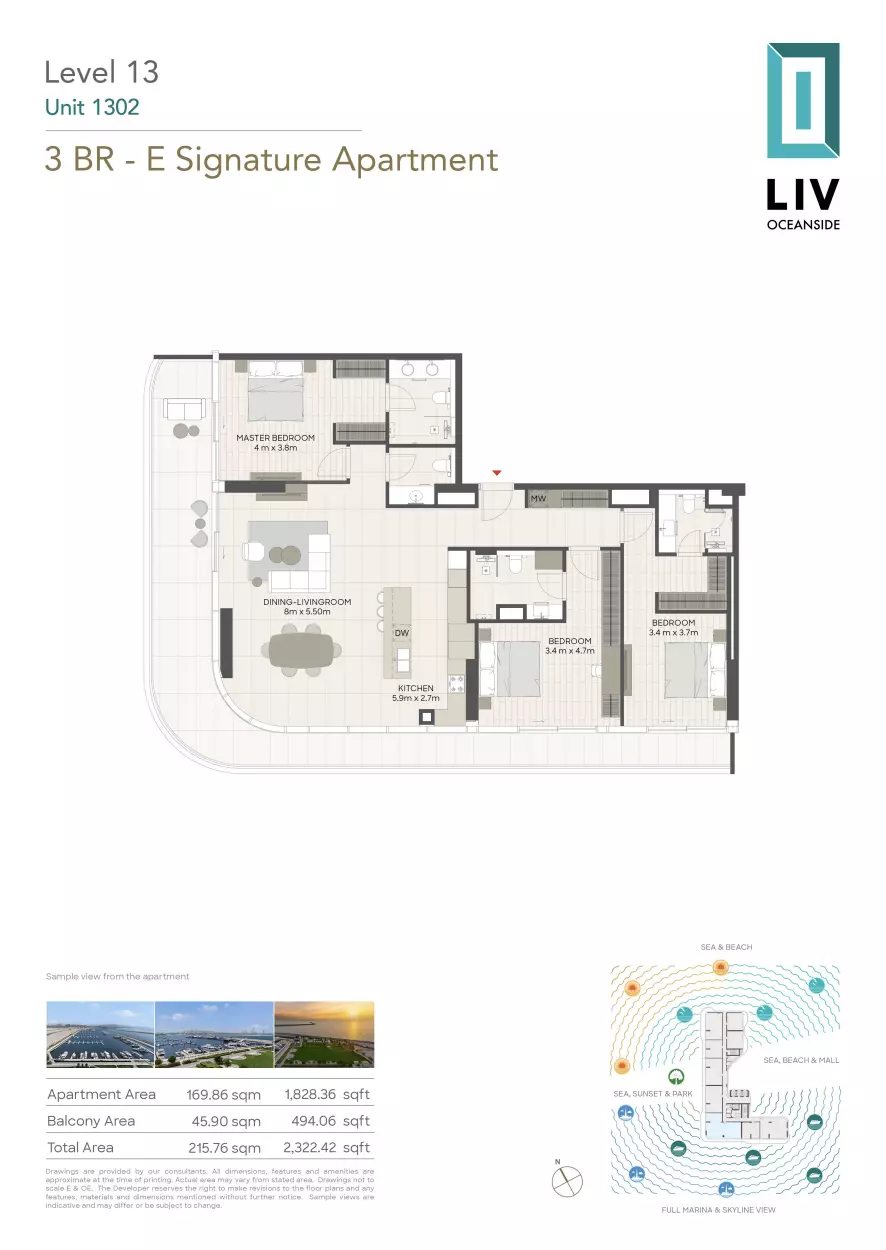 Unit floor plan image