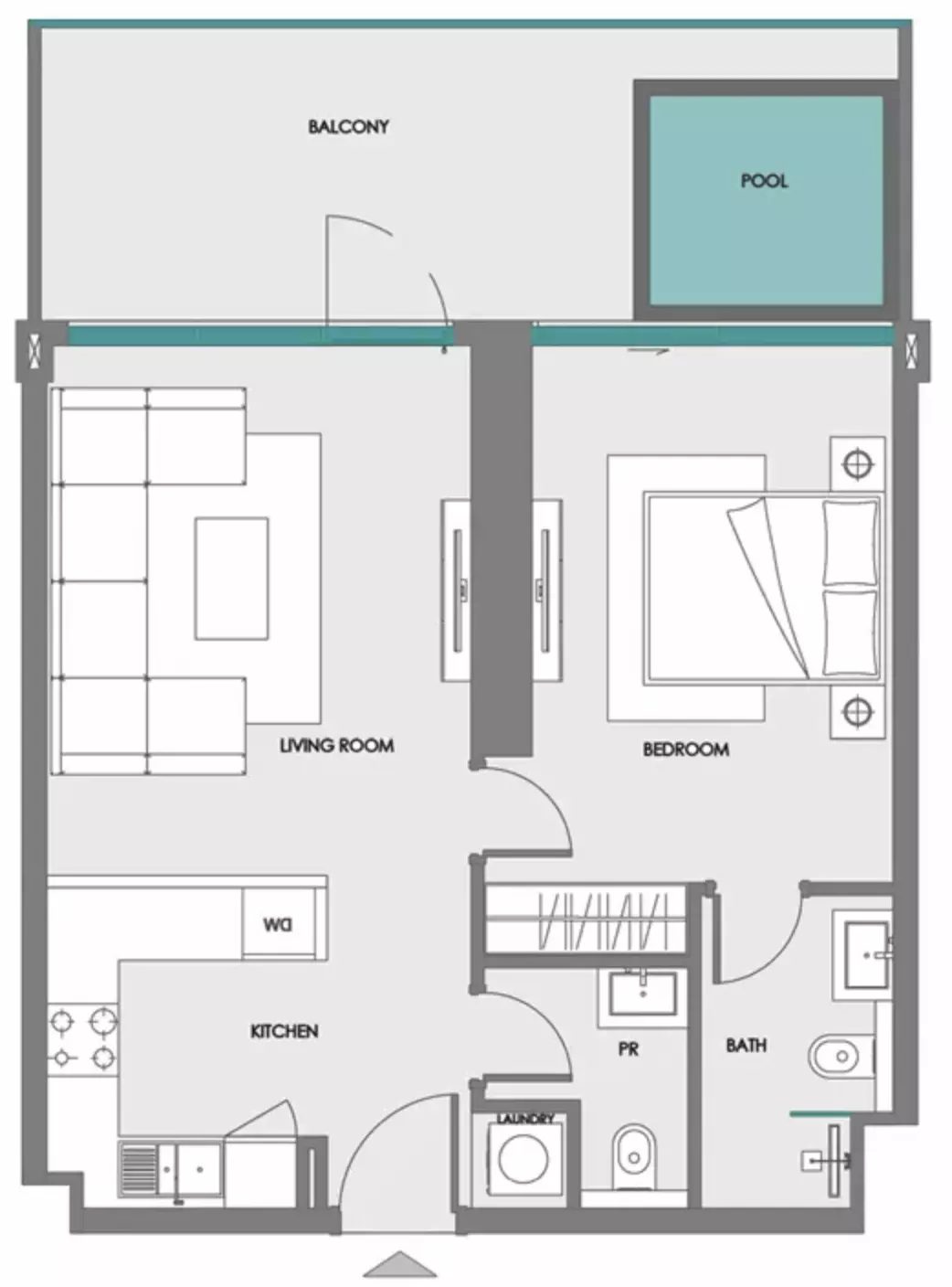 Unit floor plan image