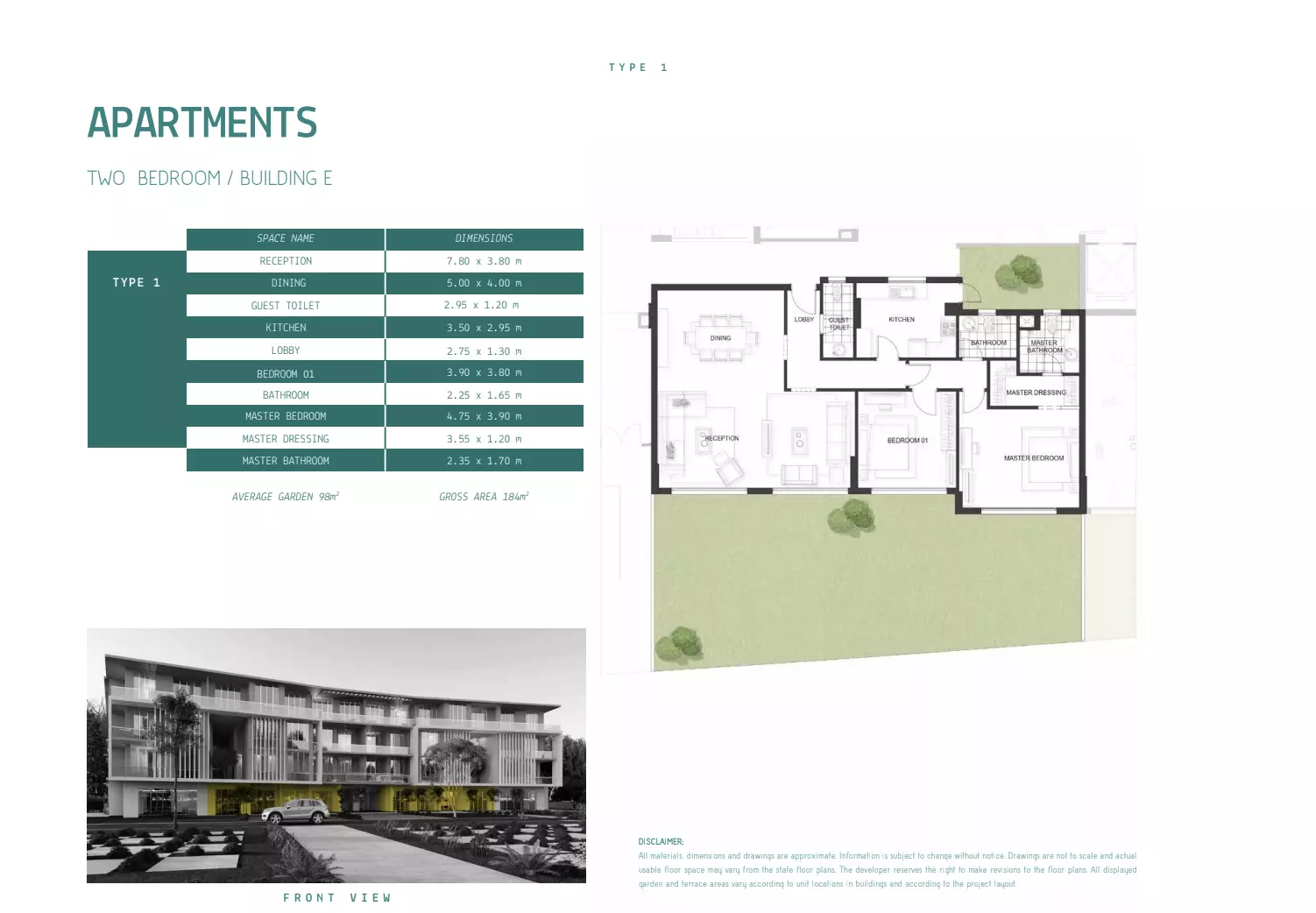 صورة مخطط ارضية الوحدة