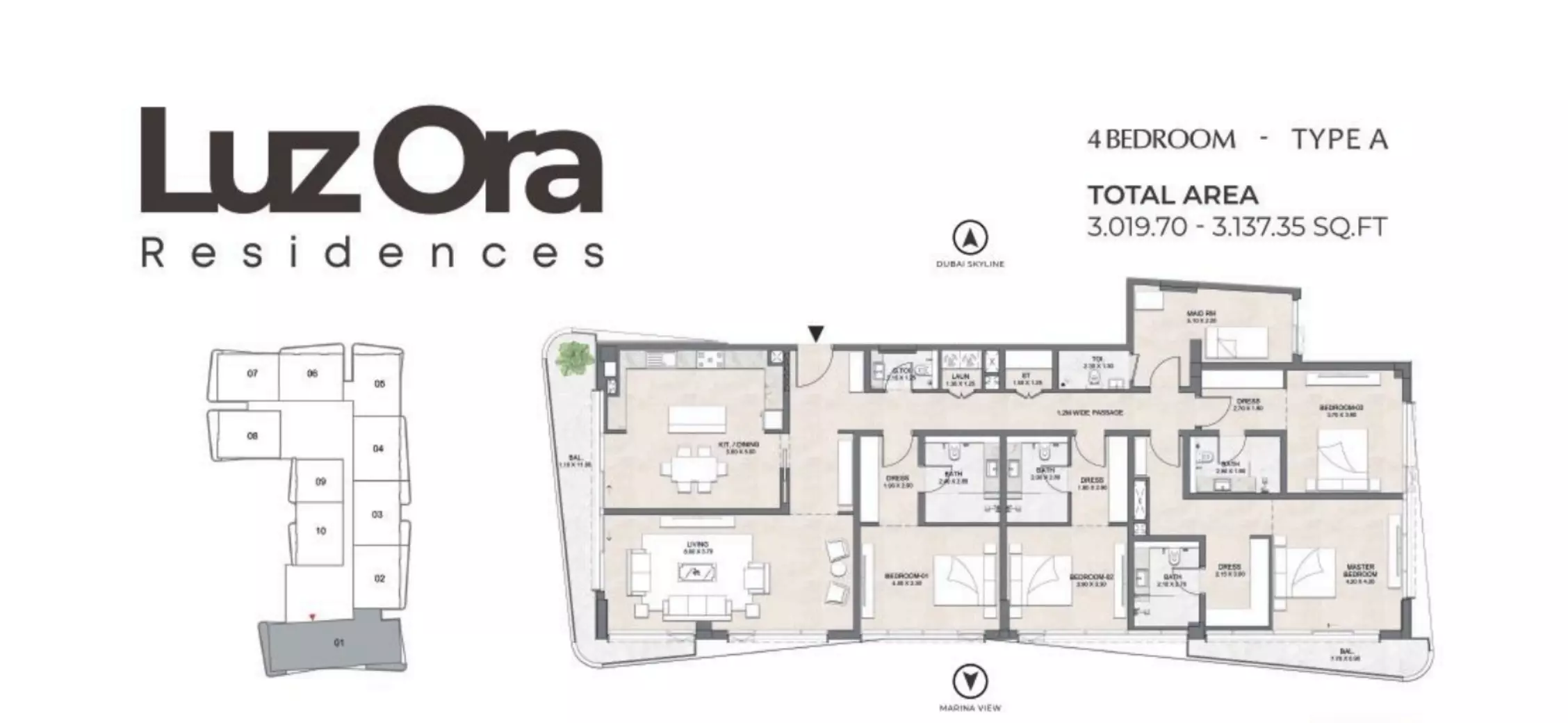 Unit floor plan image