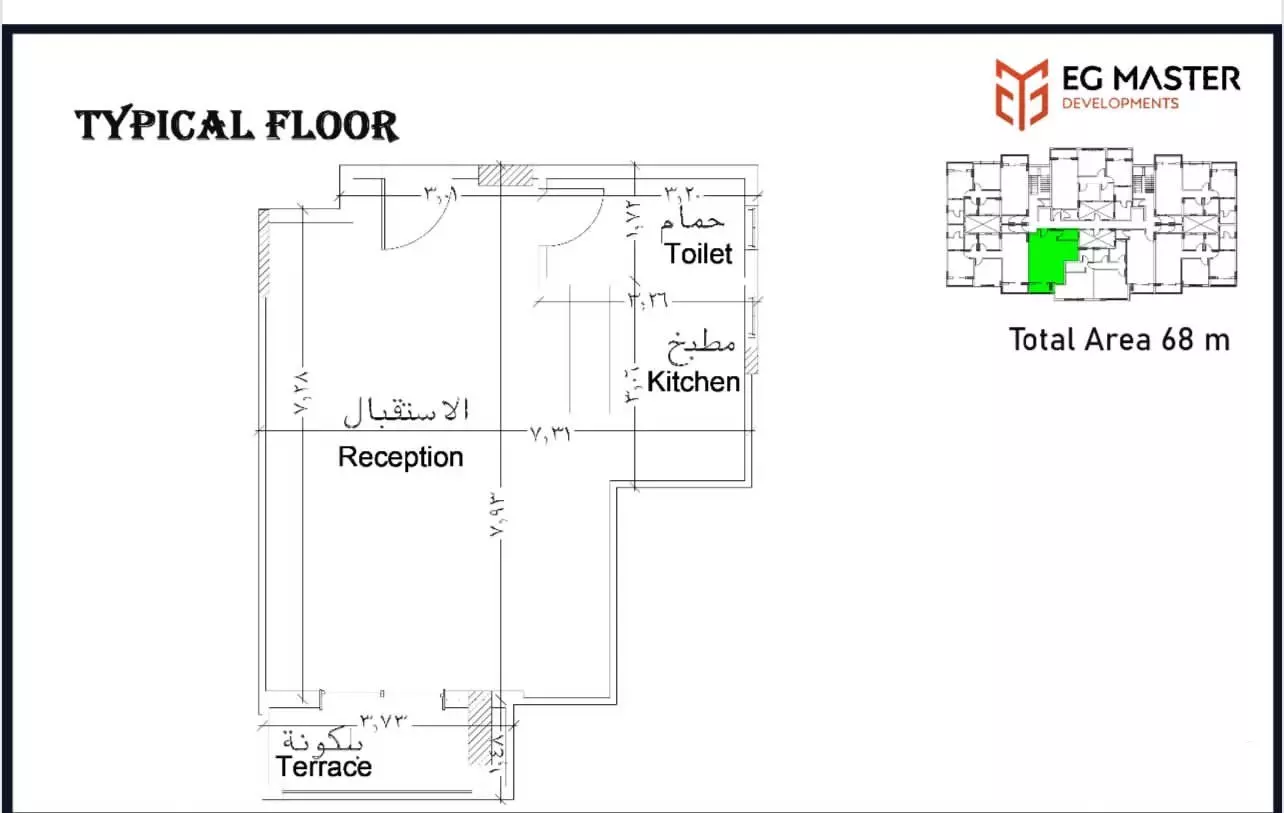 Unit floor plan image