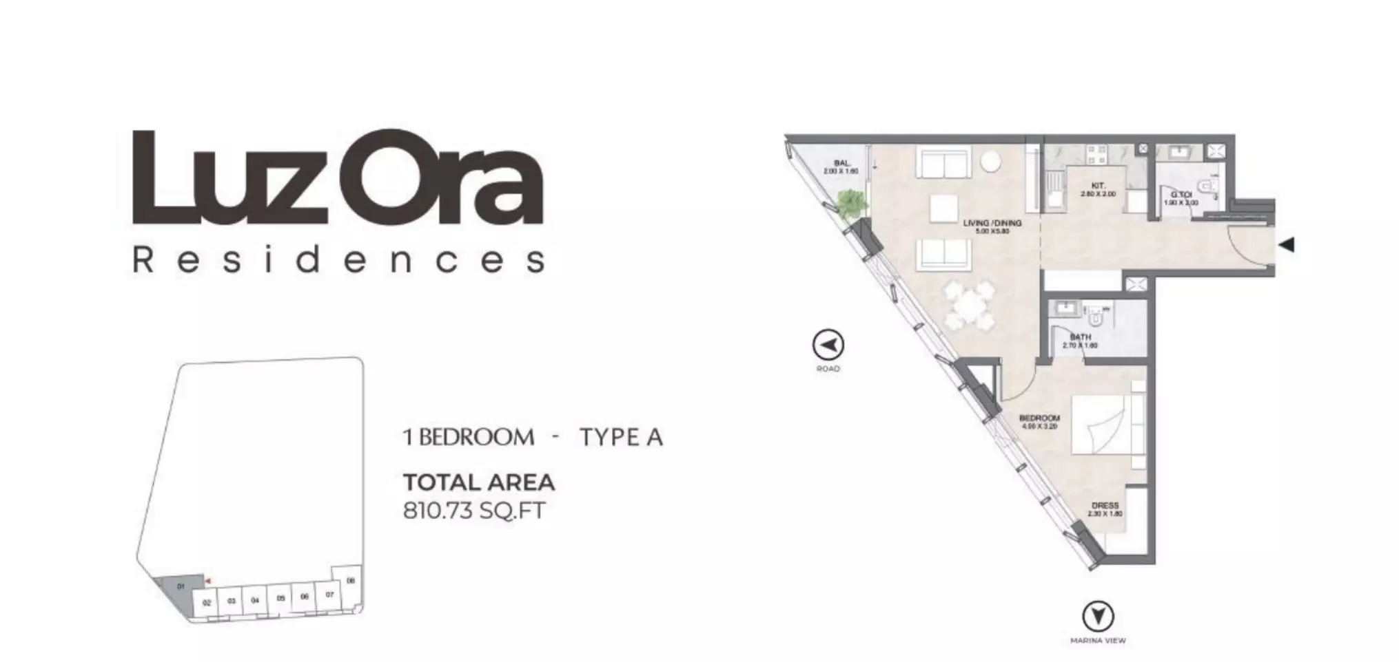 Unit floor plan image