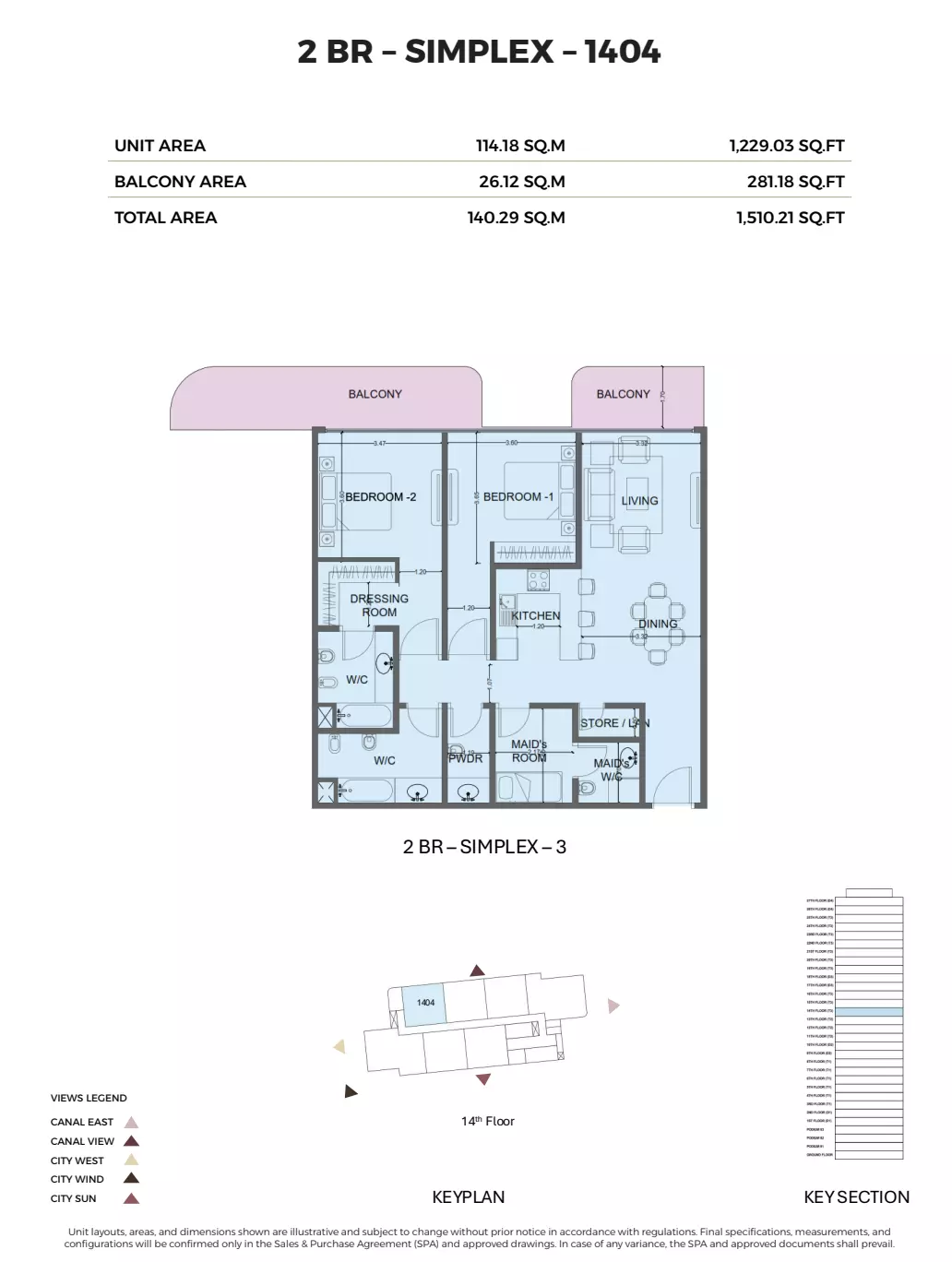 Unit floor plan image