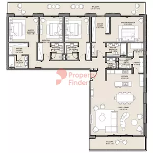 Jomana B6-Type A Level 5, 4 beds