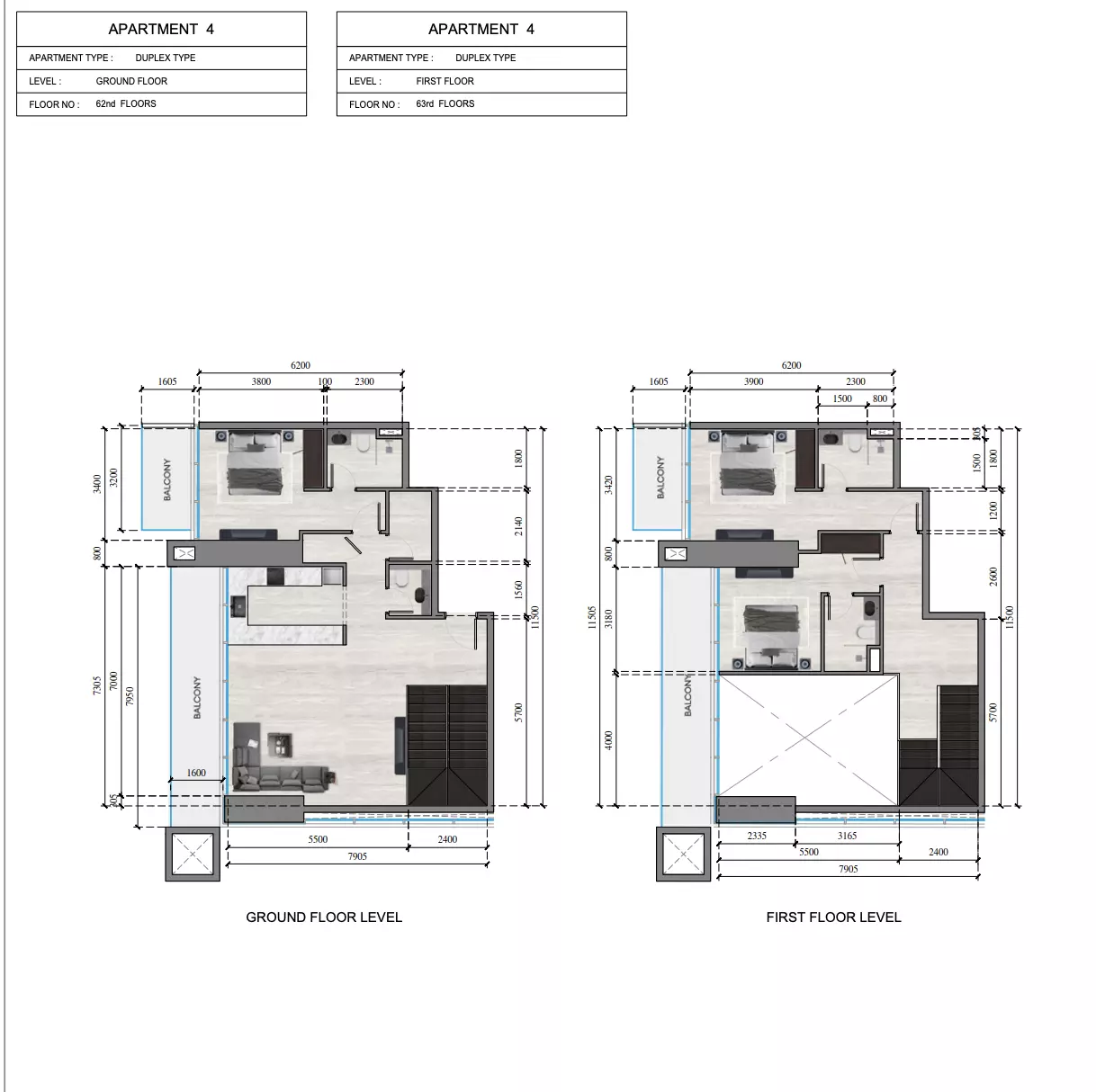 Unit floor plan image
