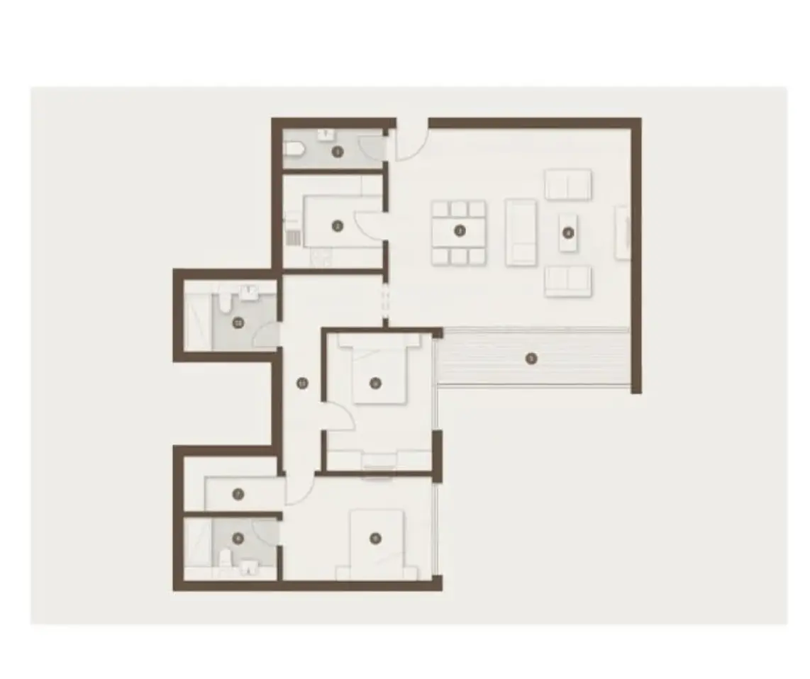 Unit floor plan image