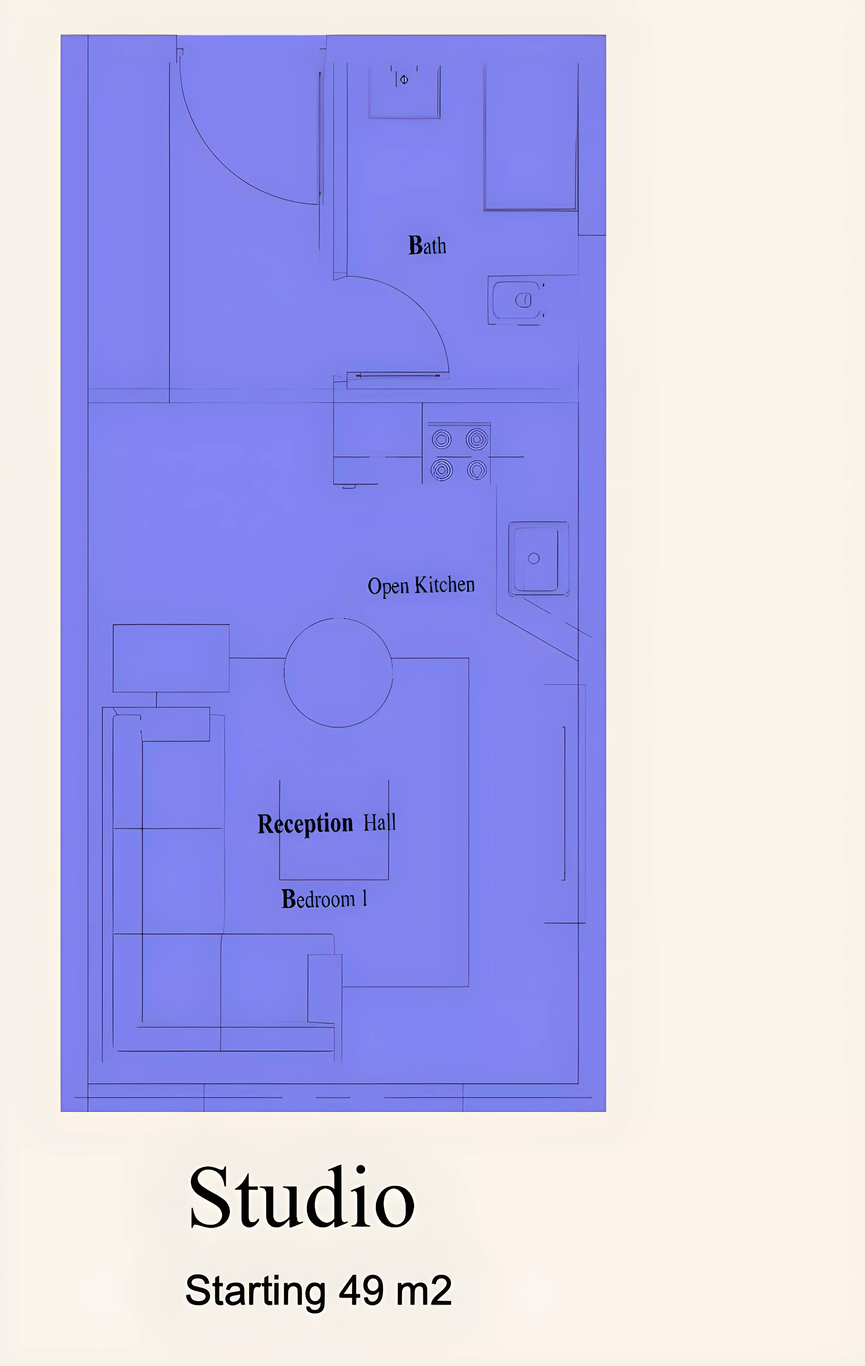 Unit floor plan image
